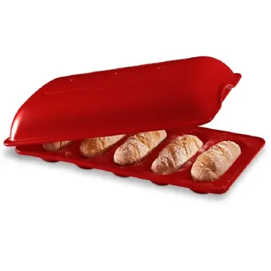 Forme de Baguettes Emile Henry Mini Grand Cru 39 x 23 cm Super Prix