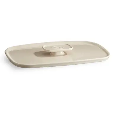Bon Plan Couvercle Emile Henry Plat à four Argile 30,5 x 22,5 cm