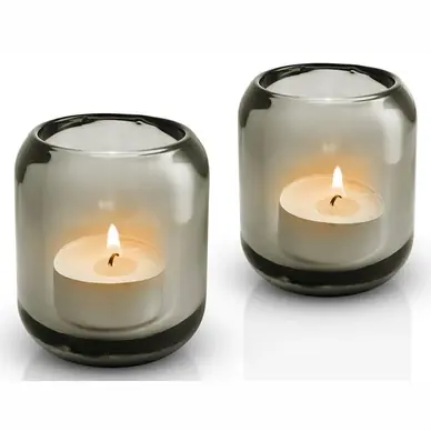 En Vogue Eva Solo Light Acorn Porte Bougie Stone (Set de 2)