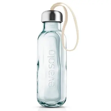 Usine Directe Eva Solo Gourde en Verre Recyclé Birch