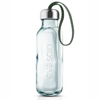 Eva Solo Gourde en Verre Recyclé Cactus Green Premium