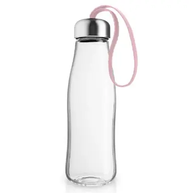 Haute Qualité Eva Solo To Go Glass Gourde en Verre Rose Quarts 0,5 L