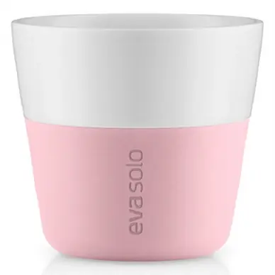 Tasse à Café Eva Solo Lungo Rose Quarts (2-pièces) Fait Main