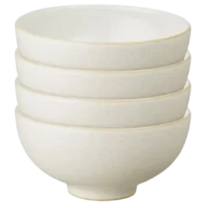 Bols à Riz Denby Impression Cream 480 ml (Lot de 4) Garantie Incluse