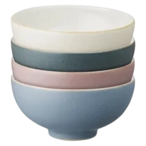 Acheter En Ligne Bols à Riz Denby Impression Mixed 480 ml (Lot de 4)