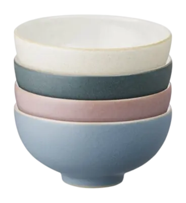 Acheter En Ligne Bols à Riz Denby Impression Mixed 480 ml (Lot de 4)