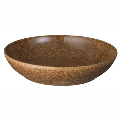 Vente Directe Assiette à Pâtes Denby Studio Craft Chestnut 22 cm