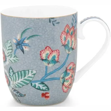 Paiement Sécurisé Tasse Pip Studio Flower Festival Light Blue 145 ml (lot de 6)