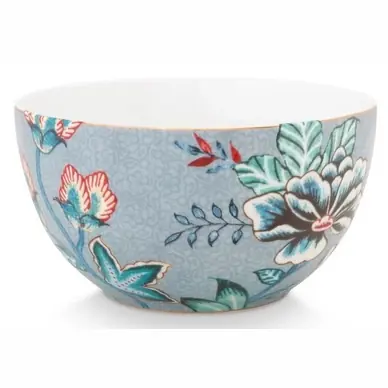 Bol Pip Studio Flower Festival Light Blue 12 cm (Lot de 6) Nouvel Arrivage