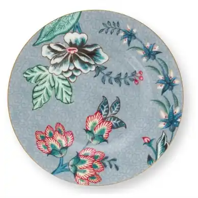Commander Maintenant Assiette Pip Studio Flower Festival Light Blue 12 cm (Set de 6)
