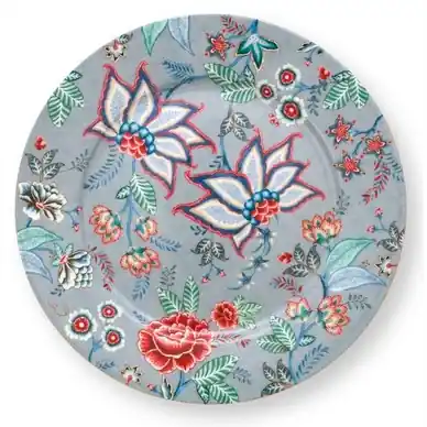 Commande En Gros Sous-Assiettes Pip Studio Flower Festival Light Blue 32 cm