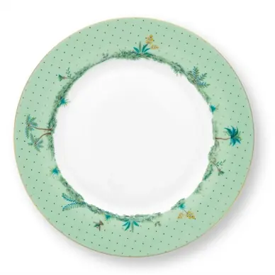 Prix Choc Assiette Plate Pip Studio Jolie Gold Dots Green 26,5 cm (Lot de 6)