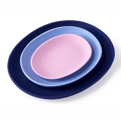 Plateau POLSPOTTEN Trays Greek Aqua (Lot de 3) Premium