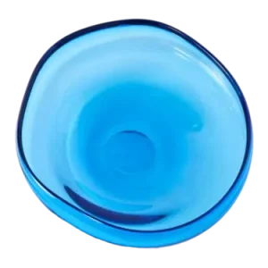 Tendance Plat et Saladier POLSPOTTEN Plate Clear Blue Eye S