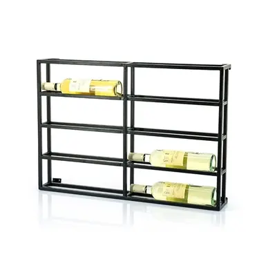Casier à Vin By-Boo Mex Horizontal Noir Seulement Aujourd’hui