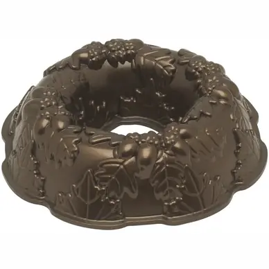 Meilleure Qualité Moule à Turban Nordic Ware Autumn Wreath Bronze