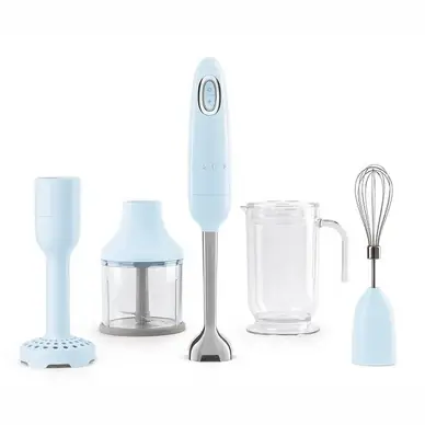 Réduction Mixeur Plongeant Smeg HBF22PBEU 50 Style Bleu Pastel