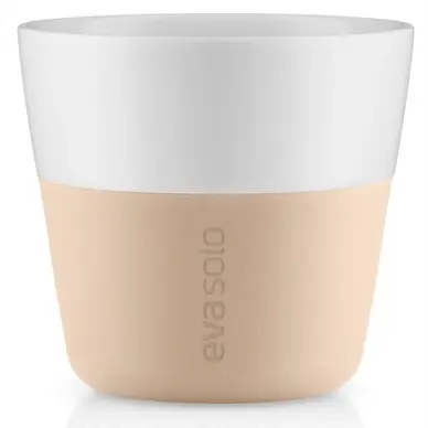 Haute Qualité Tasse à Café Eva Solo Soft Beige (Lot de 2)
