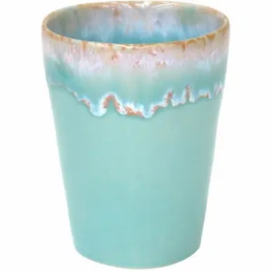 Artisanat Tasse à Café Latte Costa Nova Grespresso Aqua 380 ml