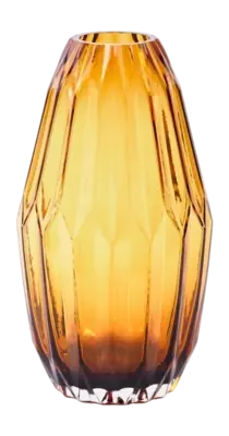 Vase POLSPOTTEN Folds Glass Ochre M Usine Directe