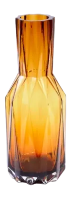 Vase POLSPOTTEN Folds Glass Ochre L Marque
