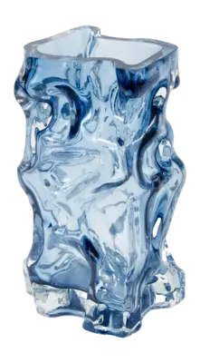 Vase POLSPOTTEN Ice Dark Blue Promotion Saisonnière