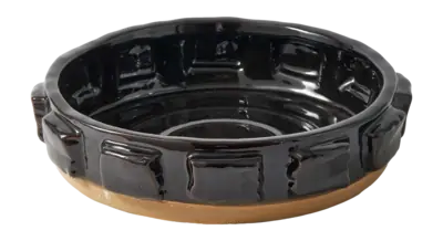 Vase POLSPOTTEN Bowl Structure Dark Brown Garantie Incluse
