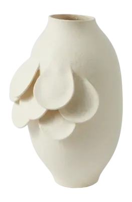 Vase POLSPOTTEN Quillie Beige M Édition Limitée
