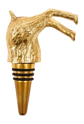 Pas Cher Bouchon de Vin POLSPOTTEN Wine Stopper Deer