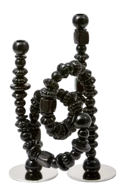 Achat Immédiat Chandelier POLSPOTTEN Beads Black