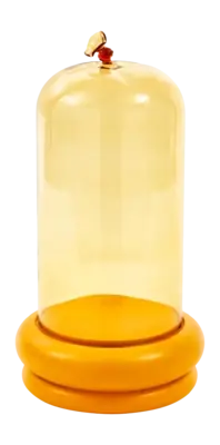 Stolp POLSPOTTEN Showcase Balloon Jaune Soldes