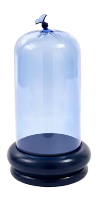 Original Stolp POLSPOTTEN Showcase Balloon Bleu Foncé
