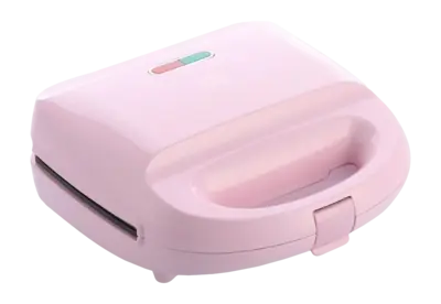 Gaufrier / Croque-Monsieur GreenChef GreenChef 3-En-1 Grill Sandwich/Gaufre/Panini Maker Pink Pas Cher