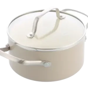 Casserolle GreenChef Nordics Avec Revêtement Antiadhésif Céramique avec Couvercle 16 cm Haute Qualité