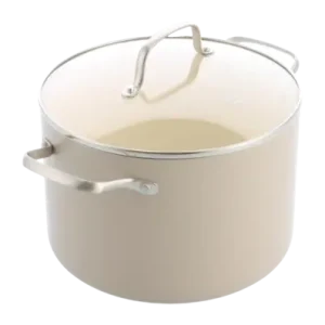 Marque Casserole GreenChef Nordics Avec Revêtement Antiadhésif Céramique avec Couvercle 24 cm 24