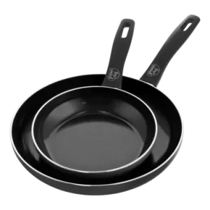 Batterie de Cuisine GreenChef Prime avec Revêtement Antiadhésif Céramique 20 cm & 28 cm (2 Pièces) Must-Have