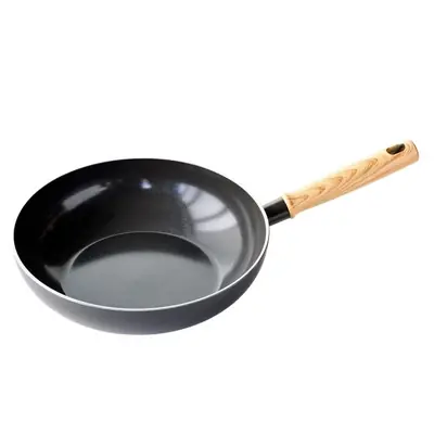 Must-Have Wok GreenChef Vintage Avec Revêtement Antiadhésif Céramique 28 cm