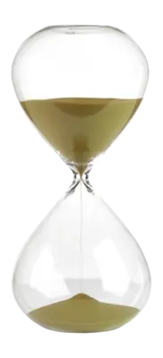 Sablier POLSPOTTEN Sandglass Ball Gold M Promotion