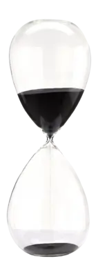 Édition Limitée Sablier POLSPOTTEN Sandglass Ball Black XL