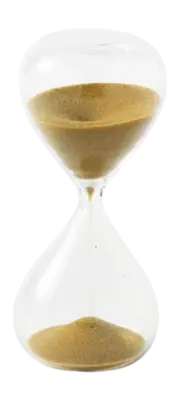 Sablier POLSPOTTEN Sandglass Ball Gold XS Exclusif