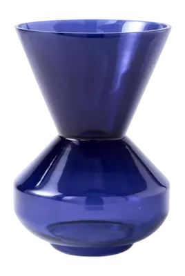 Meilleur Choix Vase POLSPOTTEN Thick Neck Dark Blue