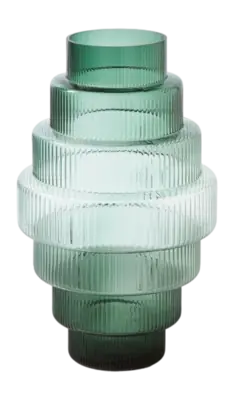 Vase POLSPOTTEN Steps Dark Green XXL Meilleur Choix