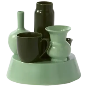 Nouvel Arrivage Vase POLSPOTTEN Hong Kong Dark Green