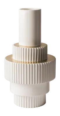 Marque Vase POLSPOTTEN Gear White L