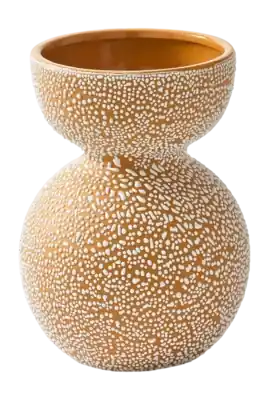 Livraison Gratuite Vase POLSPOTTEN Boolb Dots Orange M