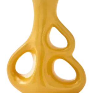 Prix Choc Vase POLSPOTTEN Three Ears Yellow S