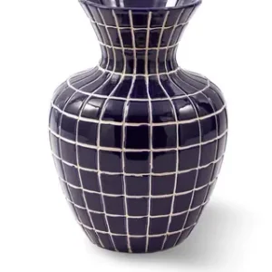 Marque Vase POLSPOTTEN Hamam Dark Blue S