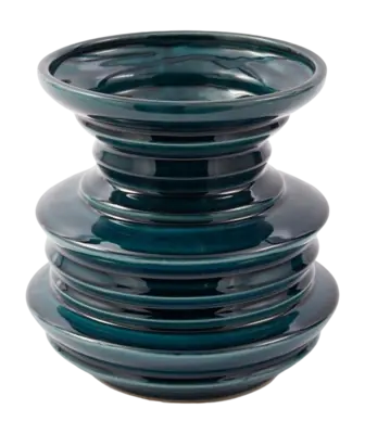 Vase POLSPOTTEN Stacked Plates Dark Green Acheter En Ligne