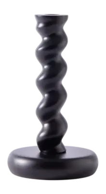 Porte-Bougie POLSPOTTEN Twister Black M Certifié