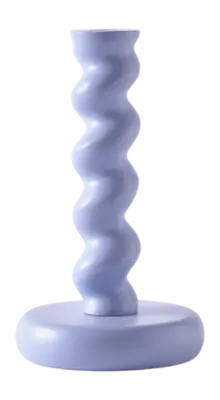 Porte-Bougie POLSPOTTEN Twister Light Blue M Affaire À Saisir